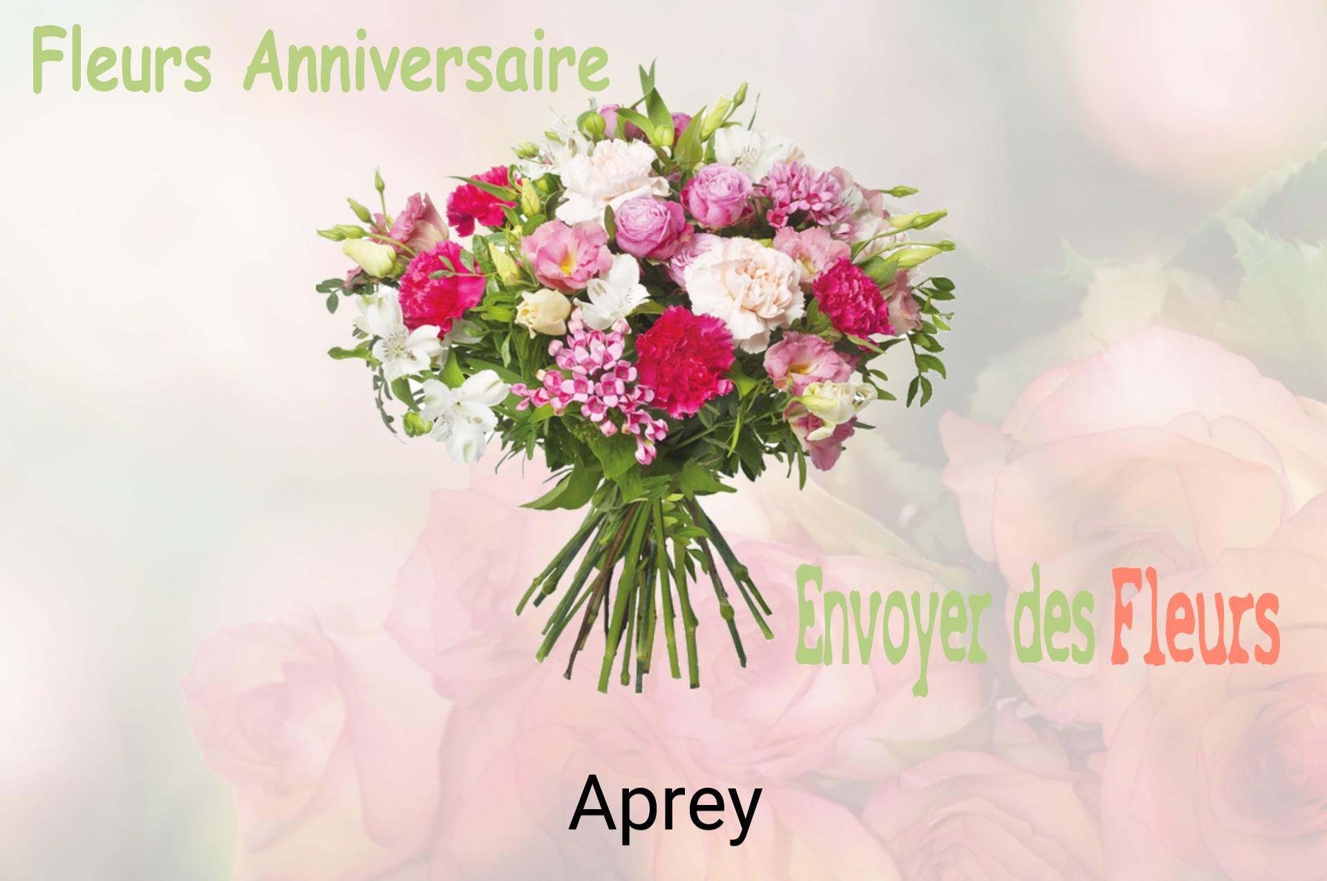 Bouquet de fleurs d’anniversaire livré à Aprey